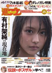 Arimura Kazumi Yamaji Mari Nogisaka 46 Yamamoto Aya Darenogare Akemi Takeda Rena Sakura Mana川村由紀惠[每週花花公子] 2016 No.03-04照片