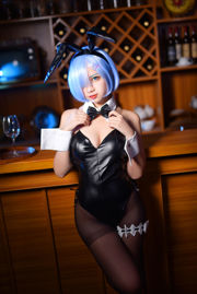 [Фото косплея] Популярный Coser Nizo Nisa - Rem Bunny Girl