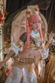 [ภาพคอสเพลย์] Coser Nizo Nisa ยอดนิยม - Tamamo อดีต Myth Dress