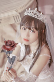 [Net Red COSER Photo] Anime blogger off the tail Mizuki - abito da sposa