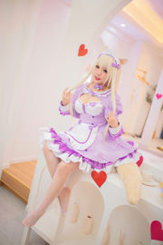 [Welfare COS] Anime blogger Cat Tian Shengnai (Peach Noble) - Coconut