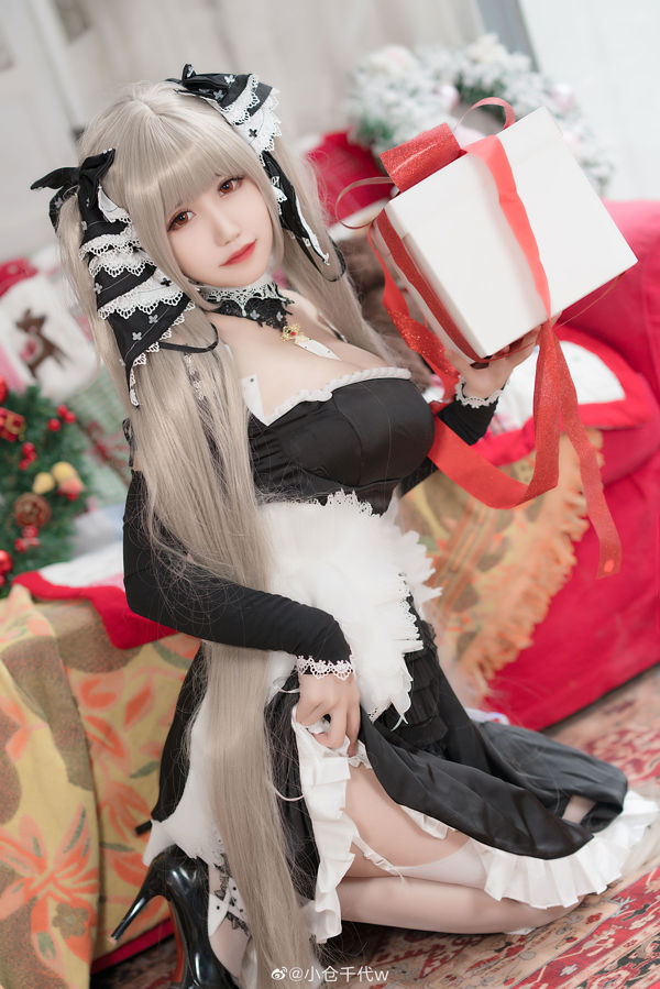 【福祉COS】アニメブロガー小倉千代w-クリスマスすごい