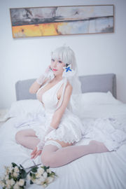 [สวัสดิการ COS] อะนิเมะบล็อกเกอร์ Mu Ling Mu0 - Brilliant Wedding Dress