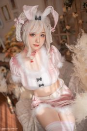 [Net Red COS] Pippi jest taka słodka - Pink Bunny