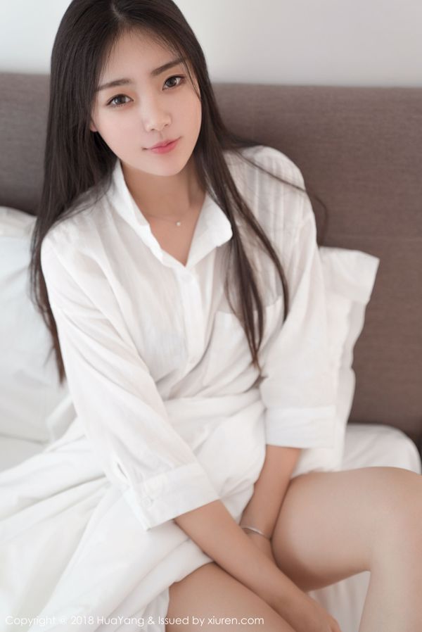 Coke Vicky "เสื้อกันหนาว + เสื้อเชิ้ตสีขาว" [花 Yang HuaYang] Vol.027