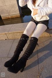 Sisi "Botas Plus de seda blanca" [丝 SIEE] No.036