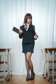 [Foto Cosplay] Linda Miss Sister Honey Juicy Cat Qiu - Professora Professora