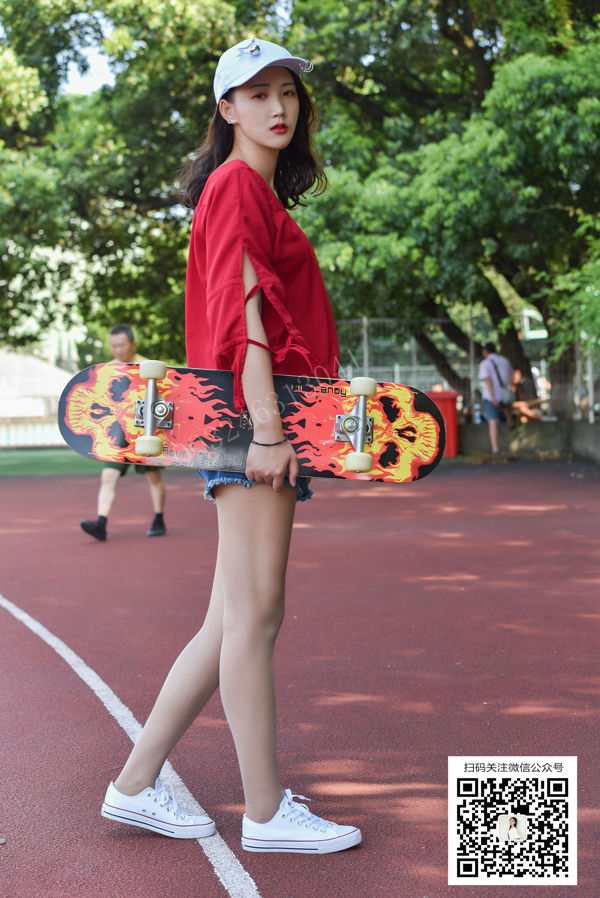 [Ripresa del modello Dasheng] No.078 Yueyue Skateboarding in calze