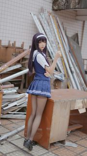 5人の純粋な女の子と100人の幽霊「シニアシスタースクールユニフォーム」[COSPLAYBeauty]