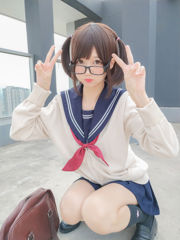 [ภาพคอสเพลย์] NAGISA Monster Meow - Navy JK Style