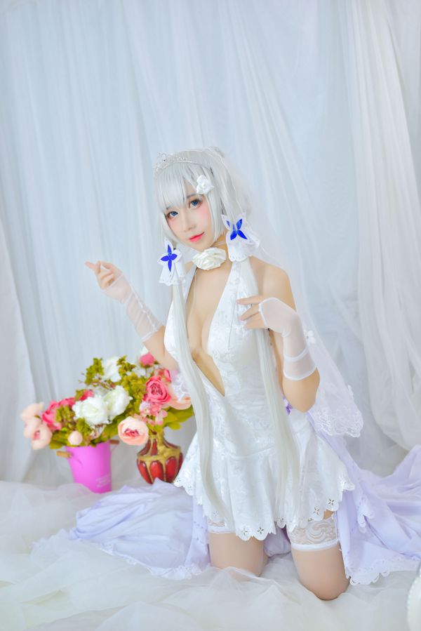 [網紅Coser] 九曲Jean 《婚紗》
