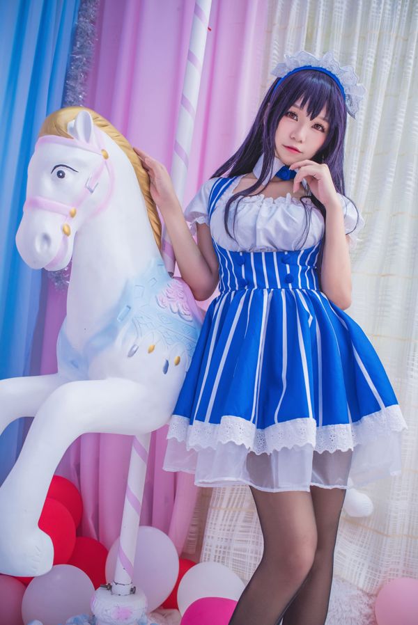 Saki Shirogane "Maid" [สิทธิประโยชน์ของ COSPLAY]