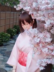 COSER Silver 81 "Kimono Onsen" [Gadis COSPLAY]