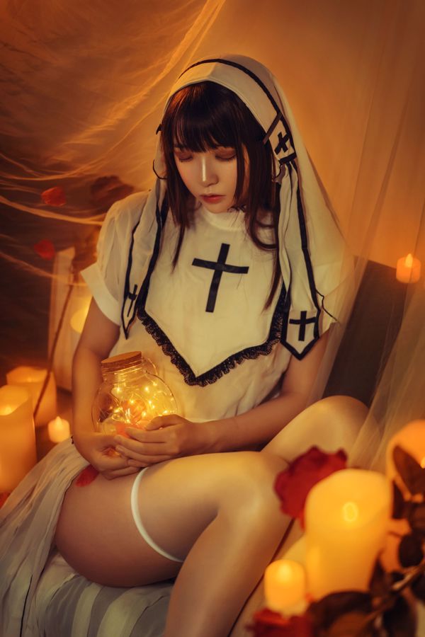 [网红 Coser] Crazy Cat ss "Twilight Nun"
