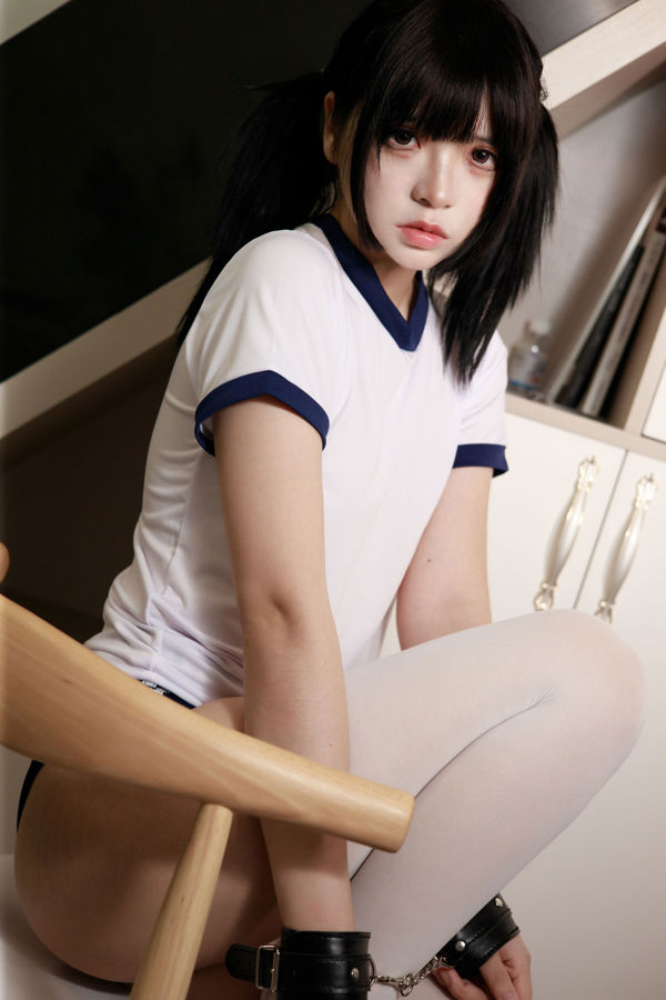 [COS สวัสดิการ] Crazy Cat ss - ชุดออกกำลังกายถุงโชคดีสีขาว