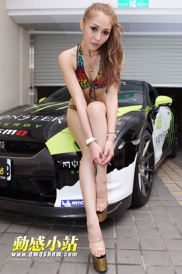Dynamic Star ShowTimeDancer Peach "Silver Swimsuit Sports Car Beauty" [Dynamic Station] NO.175
