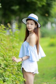 [Taiwan tender model] Han Yu "Outside Shooting of Yuanshan Flower Expo"