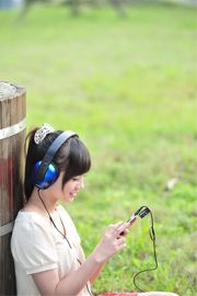 Taiwanese mooie meid Xiao Jing (Yu Chengjing) "Outside Shooting in Yixian Park"